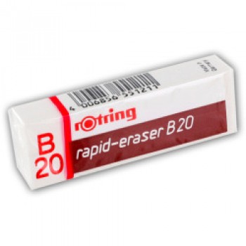 Borracha Branca Rotring B20