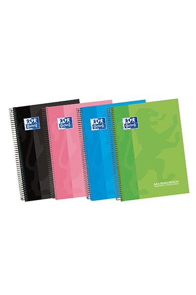 Caderno A4 Oxford espiralado 100 folhas (75+25)