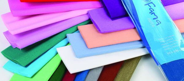 Papel de Crepe Cores Variadas