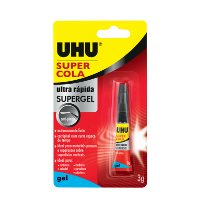 UHU SUPER COLA GEL 3 GR